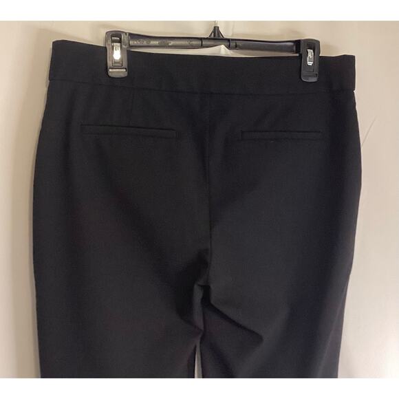 Loft Women’s Black Pants | Nautical Gold Buttons | Size 8 - Picture 4 of 8
